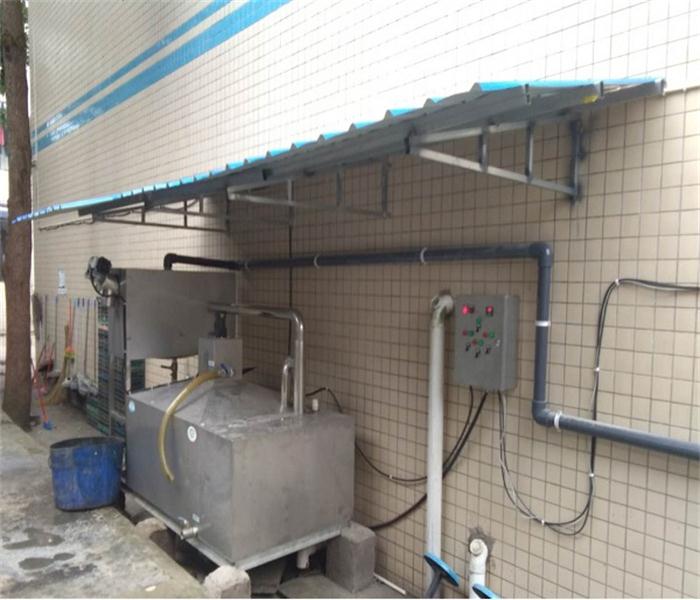 全自動油水分離器餐飲污水分離設備隔油處理設備已完工